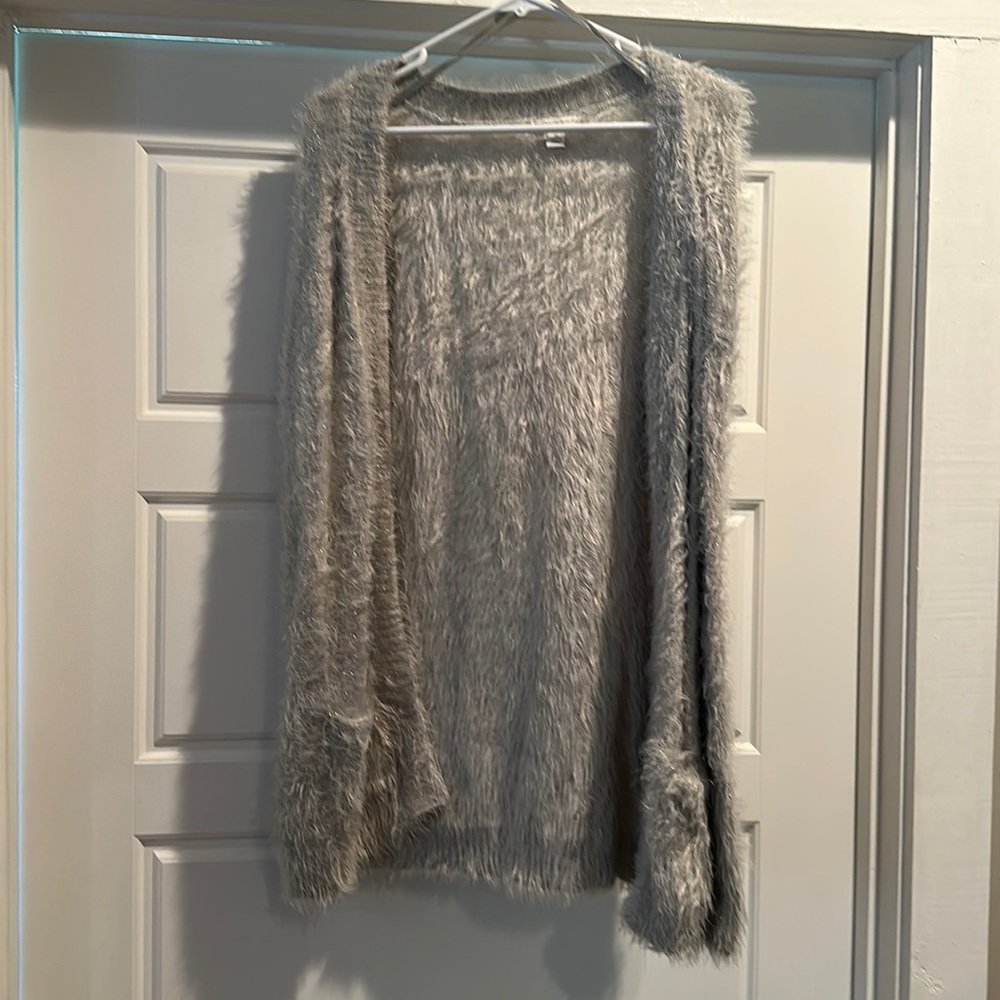Soft and sparkly cardigan